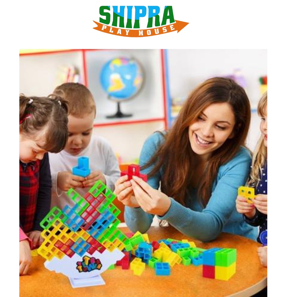 Shipra Play House Balancing Tetra Tower